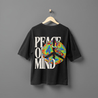 🌈 Peace of Mind Oversize Tee – Rainbow