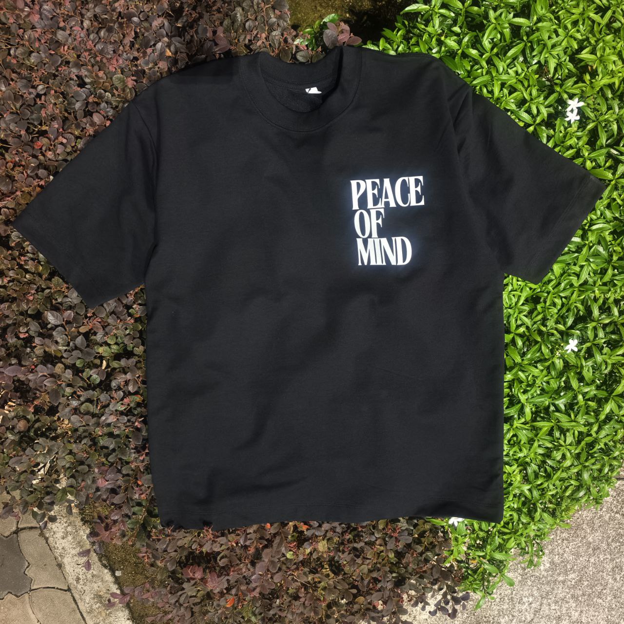 🌈 Peace of Mind Oversize Tee – Rainbow