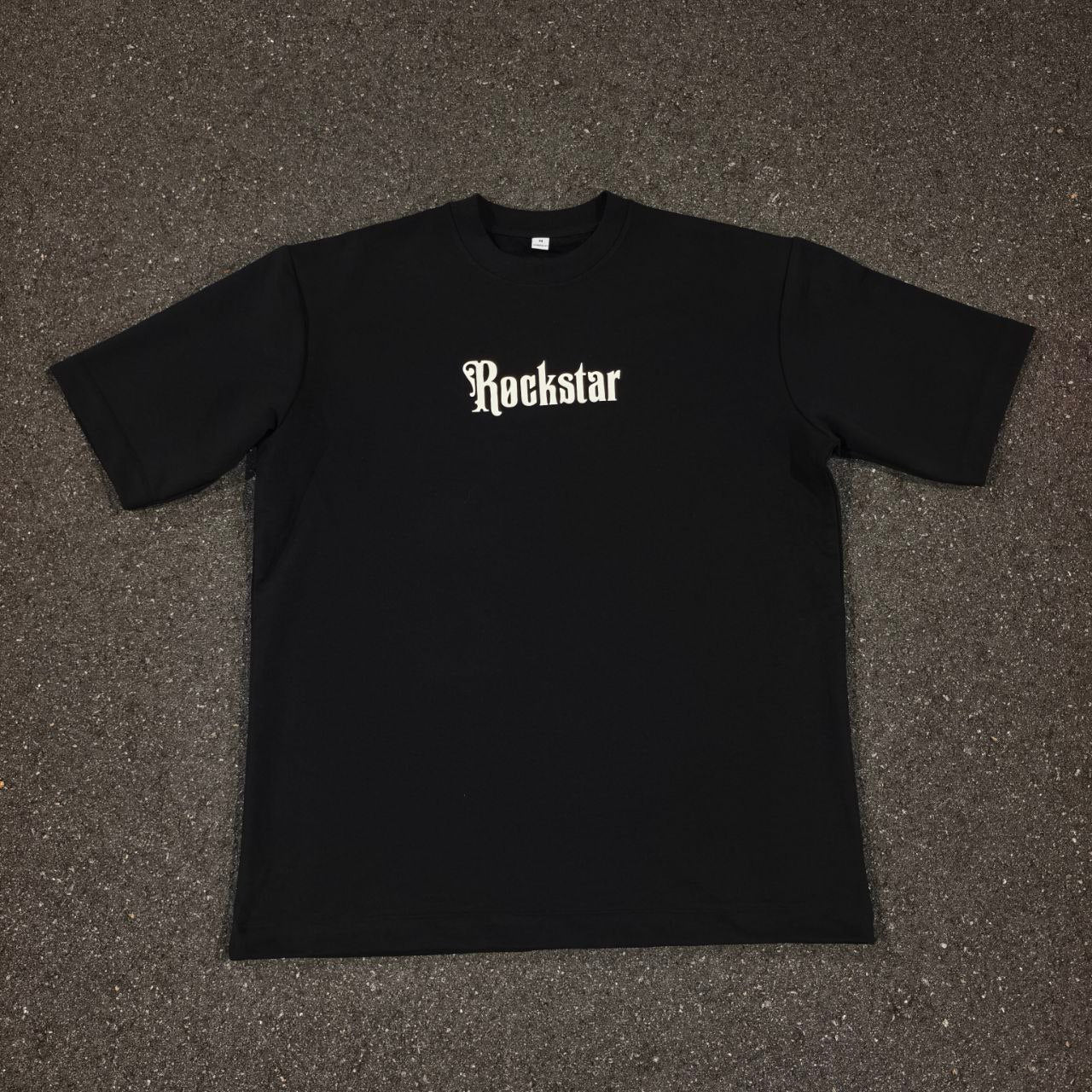 ✨ Rockstar Oversize Tee – Buff